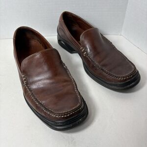 Cole Haan NikeAir Sole Loafers Mens Size 11 Santa Barbara 07184 Brown Slip On F1